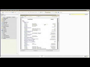 SAP B1 Report Layout : Balance Sheet