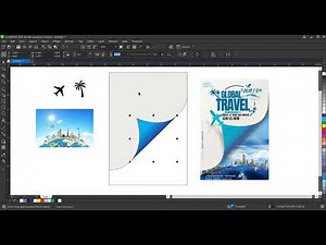 How to Create Corporate Flyer Design Template Using Coreldraw