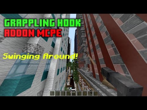 Grappling Hook Addon MCPE