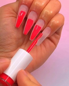 We love creating simple nail art looks with Candy Coat Paint Pots🍓🍓🍓 | Candy Coat