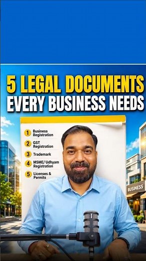 Every Startup Needs These 5 Documents #entrepreneur #business #legal