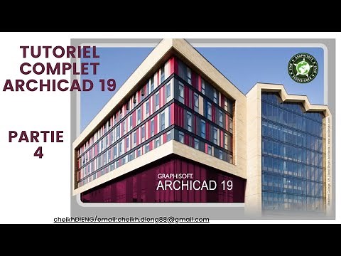 TUTO ArchiCAD 19_PARTIE 4 :Modélisation de l'acrotère et du plancher de l'étage