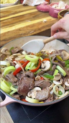 Recette de mon wok viande légumes une merveille et super simple à faire ! #recettefacile