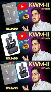 pTron KWM-II Wireless Mic Review 🔥 Best Budget Mic for YouTube & Vlogging #shorts #pTronKWMII