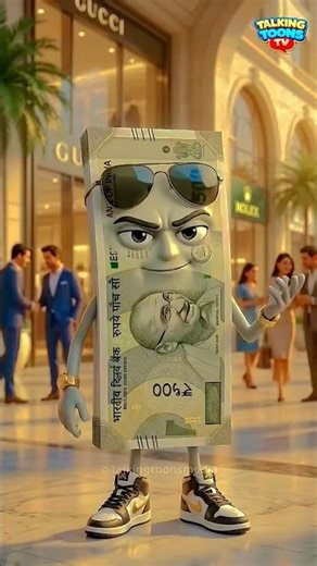 Paise ka asli attitude dekhna hai? ₹10 se ₹500 tak sabka apna swag hai bhidu!#talkingobjects