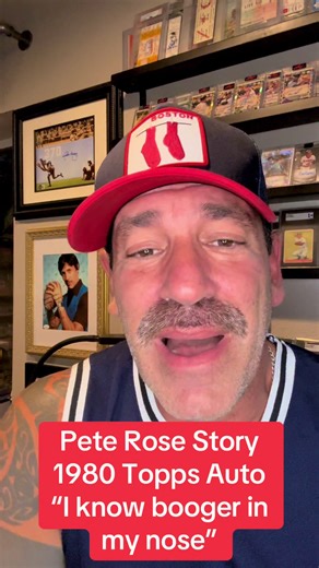 Memorable Pete Rose Encounter and 1980 Topps Auto
