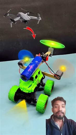 Powerful Drone car In this exciting video, we explore the amazing world of drone technology combined