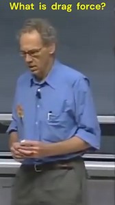 What is drag force? #physics #science #fypシ゚viralシfypシ゚ #walterlewin | Cephas Mg