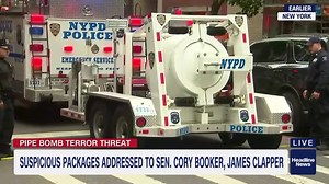 9.5K views · 23 reactions | Several breaking developments: Two new packages have been located that authorities say look a lot like the previous 10 mailed to top democrats and others. One addressed to Sen. Cory Booker and another to James Clapper and CNN. Live updates: https://cnn.it/2POSBCp | Robin Meade | Facebook