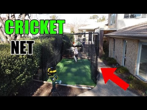How to make a Cricket/sports Net | Making a cricket net in my backyard || JL's Maker Space