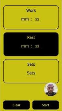 Womer: The minimalist interval timer for your training sessions.