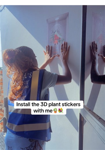 Transform Your Space with 3D Plant Stickers