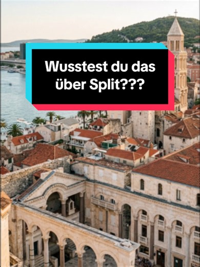 Wie es ist, wenn dein eigenes Wohnzimmer eine 1.700 Jahre alte Festung ist. 🤯🏛️ Wir blicken auf das extremste architektonische Recycling der Geschichte. Der Diokletianpalast in Split (Kroatien) ist kein Museum, das abends abschließt – es ist eine voll funktionsfähige Stadt in einem Gebäude. Der krasse Sidefact: Heute leben rund 3.000 Menschen dauerhaft innerhalb der alten Palastmauern. Das bedeutet, es gibt ganz normale Wohnungen, in deren Schlafzimmern originale römische Tempelwände stehen. D