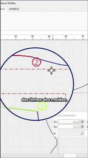 Como usar o "Controle de Curvas" no Audaces Moldes | Modelagem digital