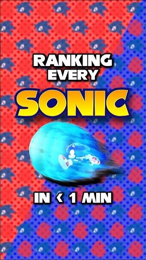 Ranking EVERY Sonic Boost Game in Under ONE MINUTE