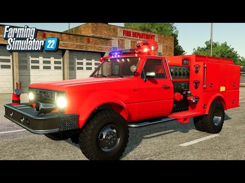 LIVE Modding - TLX 1982 Firefighter Squad82 ! Farming Simulator 22