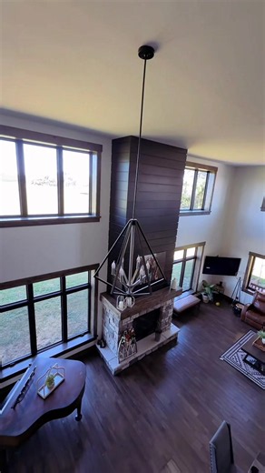 The barndo is finally getting window treatments!! #barndo #barndominium #barndominiumliving #minnesota #countrylife