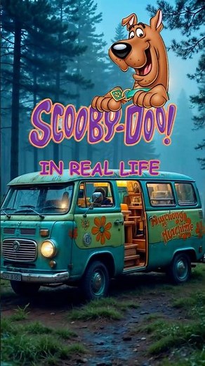 Scooby-Doo in real life 👻 AI
