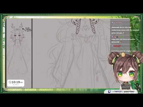 🐼🌻 [25]┊slow arting today - OC & CM Art (≧◡≦) ❤️「 mic off 」