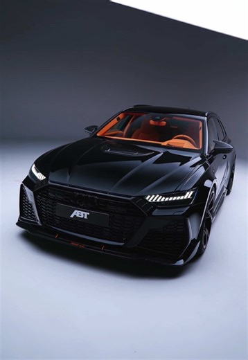Custom ABT RS6 Legacy Edition with Orange Leather Interior