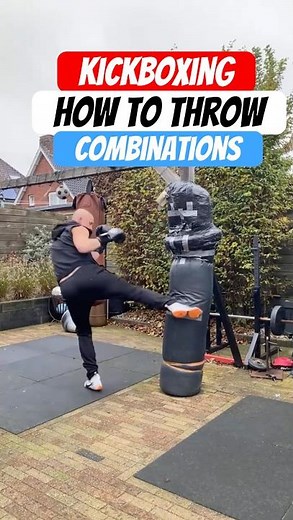 Kickboxing training: how to setup combinations
