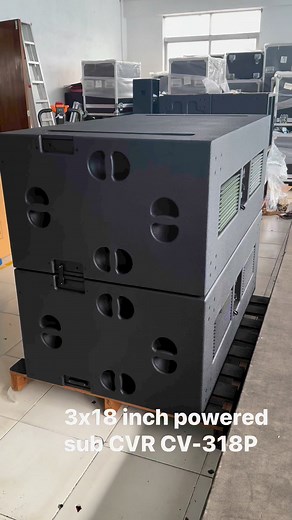 14K views · 214 reactions | 3x18 inch triple subwoofer powered CVR CV-318 #activesubwoofer #cvraudio #cvrproaudio | CVR PRO AUDIO | Facebook