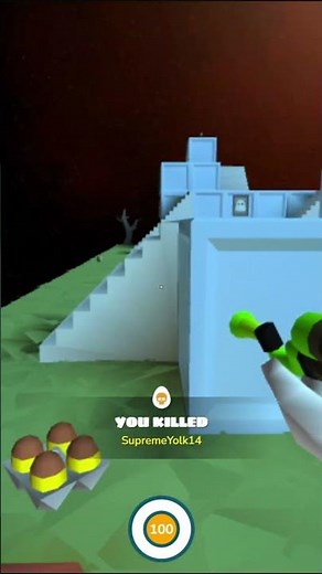 Can You Survive the Egg Battle ONLY USING A SNIPER?