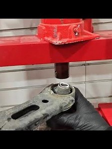 Pressing Control Arm Bushings the Right Way