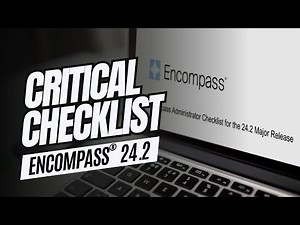 Critical Updates Checklist for Encompass® 24.2