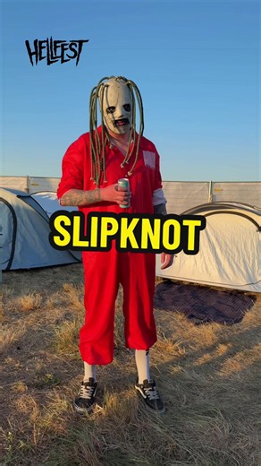 SLIPKNOT ! Tenue 🙂 @Hellfest #katales88 #slipknot #geek #humour #metal