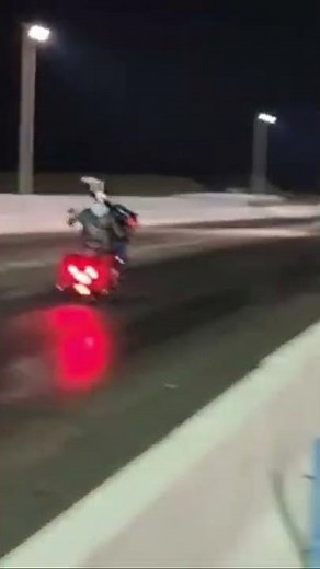 Harley Davidson m8 acceleration 128ci 1/4 miles pass (Moss The Jockey)