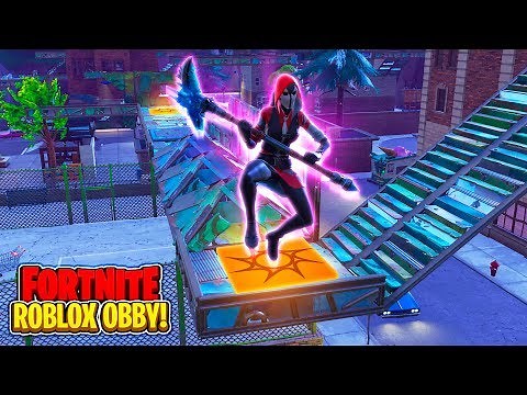 FORTNITE - THE FIRST ROBLOX OBBY IN FORTNITE!!