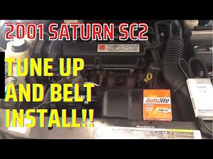 2001 saturn how to change the belt, Saturn sc2 tune up, Sc2 spark plugs Saturn s-series.