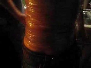 the adhesive tape mummy