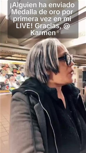 ¡Me ha encantado! ¡Gracias, Karmen! Es la primera vez que veo este Regalo en mi LIVE. #tiktoklive #livehighlights #livegift #goldmedal #medalladeoro