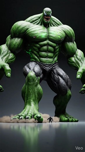 Size Swap Battle 😱 Giant Crush Loop (Satisfying Animation) #hulk #shorts