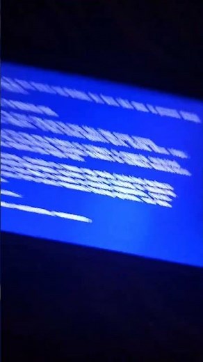 windows XP😭 fix error blue screen