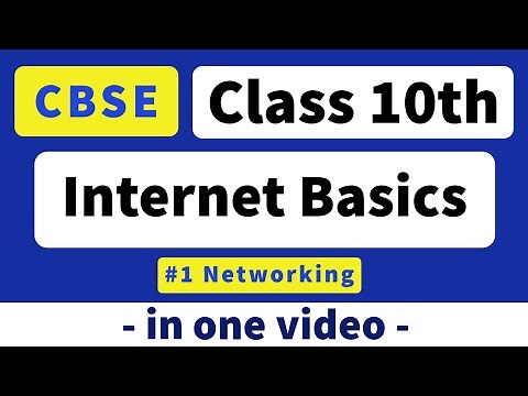 Internet Basics | Class 10th | Computer Applications | in one video