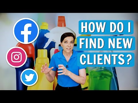 How to Get Cleaning Clients Online - For New House Cleaners