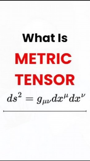What Is Metric Tensor in General Relativity | Metric Tensor #shorts