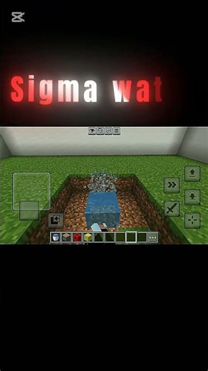 Minecraft Sigma water gameplay‪@MrBeast‬ #mrbeast