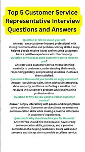 Customer Service Representative Interview Questions and Answers | Pass Customer Service Interview