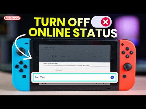How to Turn Off Online Status on Nintendo Switch