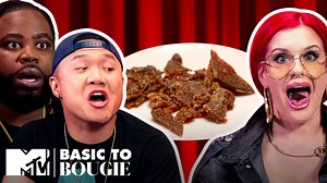 It's the ultimate 'highbrow' versus 'lowbrow' showdown! MTV's Tim and Darren Brand are back with Justina Valentine sampling beef jerky and bloody marys. 🙌 | Nick Cannon Presents: Wild 'N Out