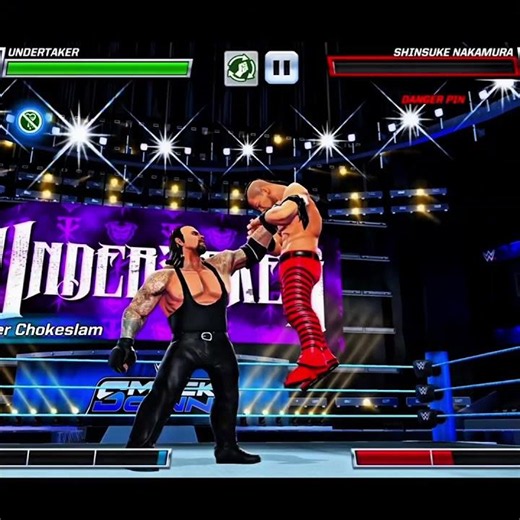 Top 5 ChokeSlam in WWE Mayhem #wwe #wwemayhem #undertaker #kane #wrestling