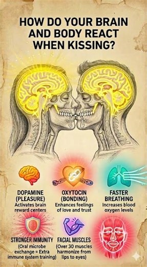 The Science of Kissing What Really Happens in Your Brain