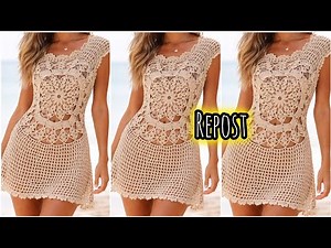 ✂️ Crochet Dress: Complete Step-by-Step Tutorial