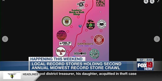 Local record stores holding second annual Midwest Record Store Crawl