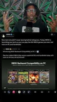 OG Xbox Games Now Backwards Compatible on PC and Handheld #xbox