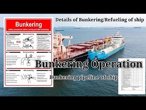 Ship Bunkering Procedure|Bunkering operation onboard ship| Refueling process of Ship